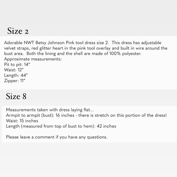 Betsey Johnson Heart Dress 🩷 - Picture 17 of 17